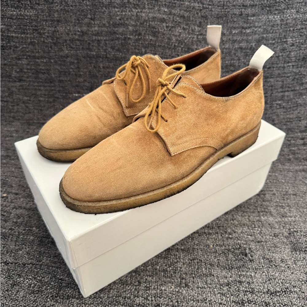 Common Projects Tan Suede Derby Men’s Casual Shoes Size 42 / 9 US
